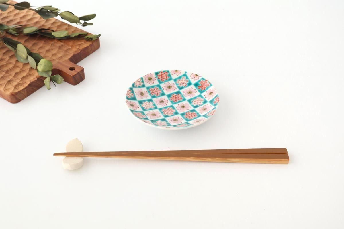 Kutani Art Sauce Plate Cherry Blossom | Kutani Ware