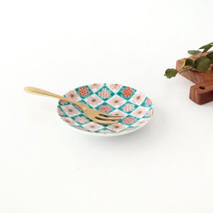 Kutani Art Sauce Plate Cherry Blossom | Kutani Ware