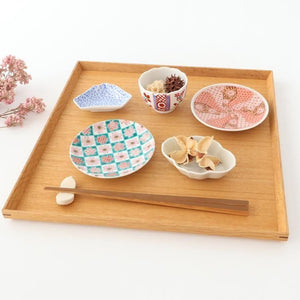 Kutani Art Sauce Plate Cherry Blossom | Kutani Ware