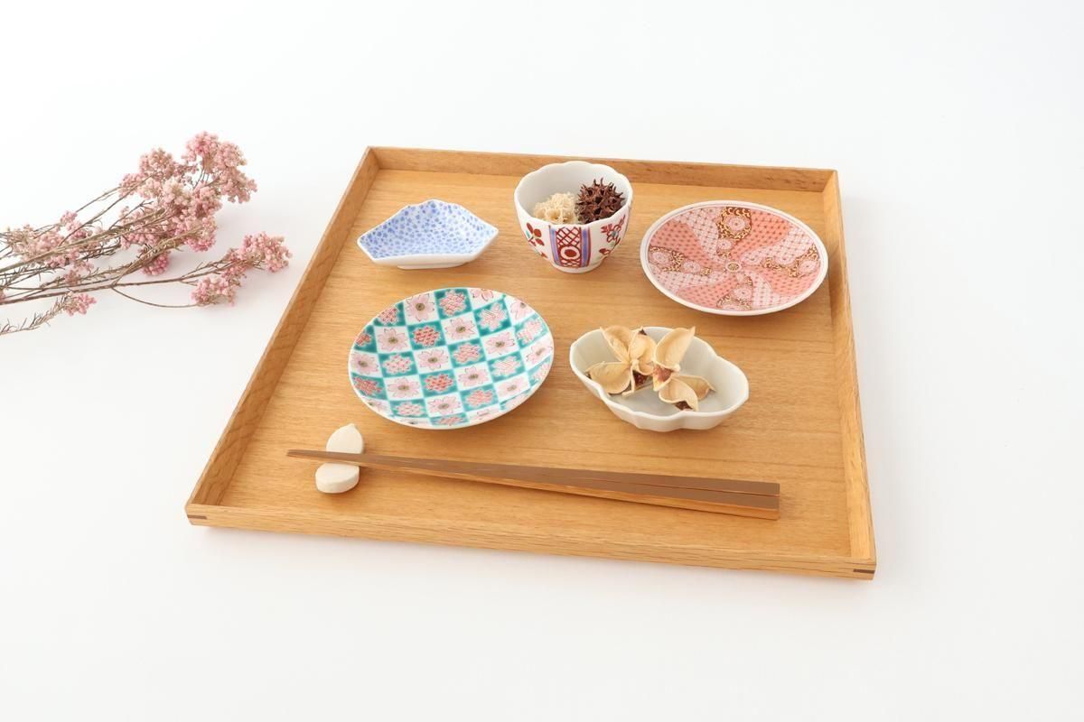 Kutani Art Sauce Plate Cherry Blossom | Kutani Ware