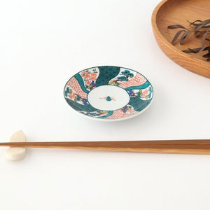 Kutani Art Sauce Plate Shochikubai | Kutani Ware