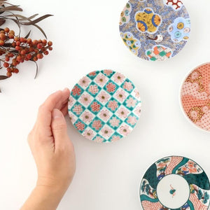 [Set of 5] Kutani Art Sauce Plates Set | Kutani Ware