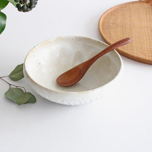 Large Bowl Shinogi White | Serving Bowl Mino Ware