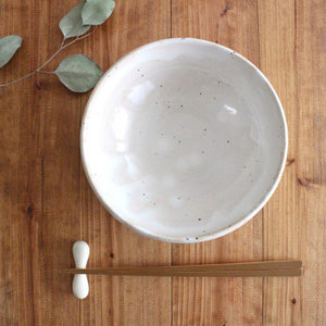 Large Bowl Shinogi White | Serving Bowl Mino Ware