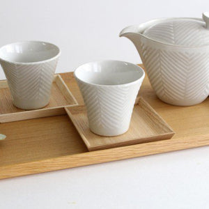 Ash Shiraki lacquered long wooden tray Matsuya Lacquerware Store