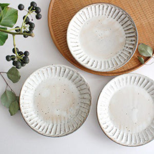 Round Side Plate White 15.5cm/6.1in | Mino Ware