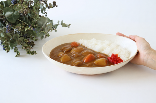 Furutani Seitosho Oval Deep Bowl White Large | Serving Bowl
