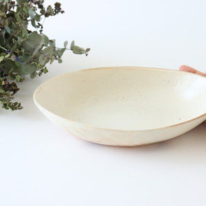 Tetsusan Oval deep bowl Pottery Furuya Seisho