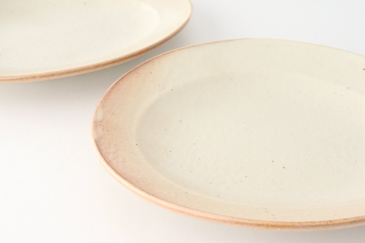 Furutani Seitosho Oval Rim Plate