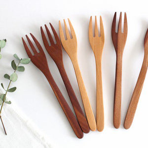 Natural Wooden Dinner Fork