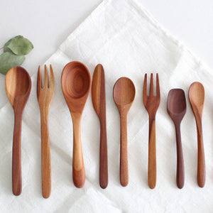 Natural Wooden Dinner Fork