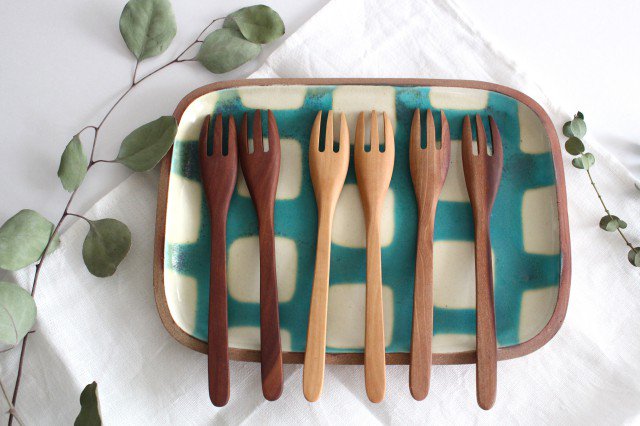 Natural Wooden Dinner Fork