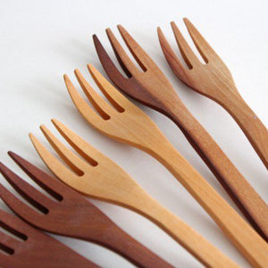 Natural Wooden Dinner Fork