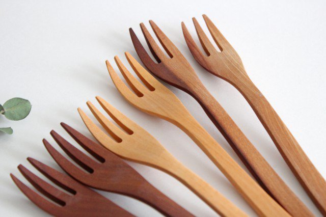 Natural Wooden Dinner Fork