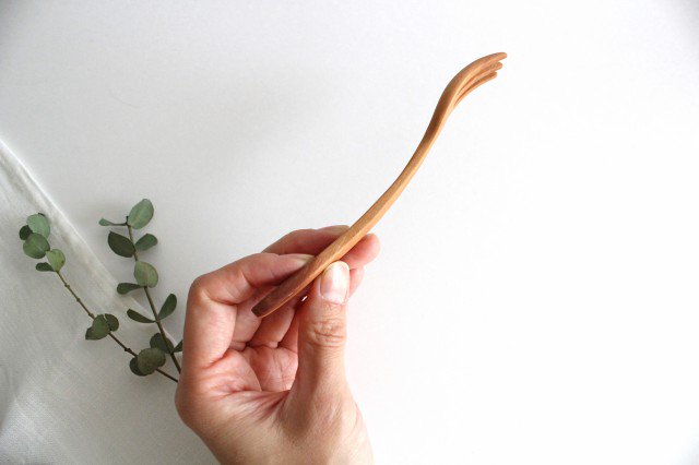 Natural Wooden Dessert fork