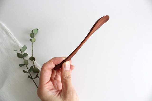 natural wooden teaspoon