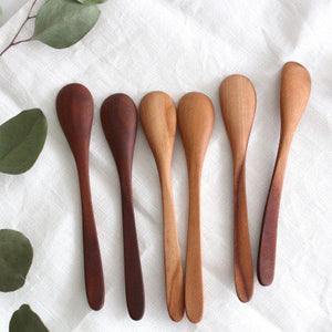 natural wooden teaspoon