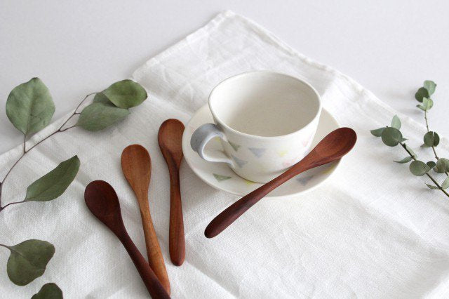 natural wooden teaspoon