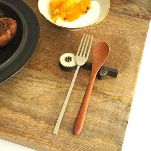 natural wooden teaspoon