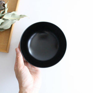 Echizen lacquered soup bowl (dishwasher safe) Black Matsuya Shikki Store