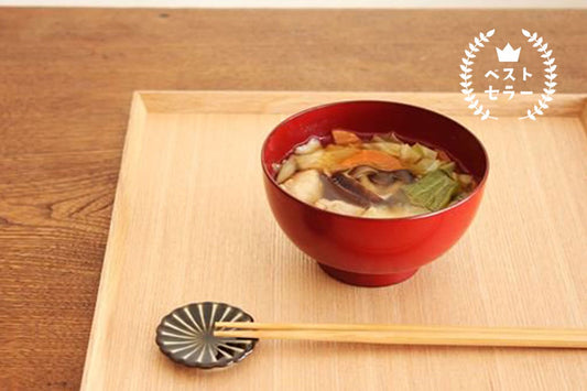 Echizen lacquered soup bowl (dishwasher safe) Shu Matsuya Shikki Store