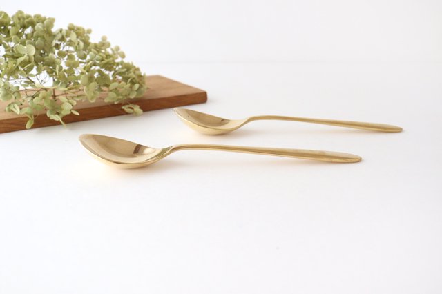 brass dinner spoon