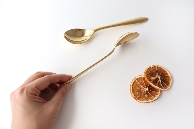 brass dinner spoon