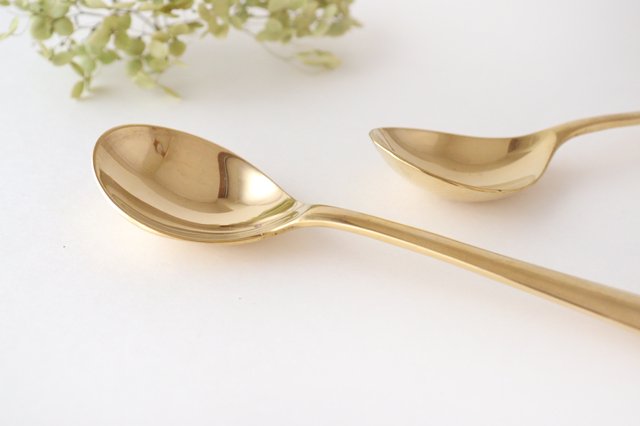 brass dinner spoon