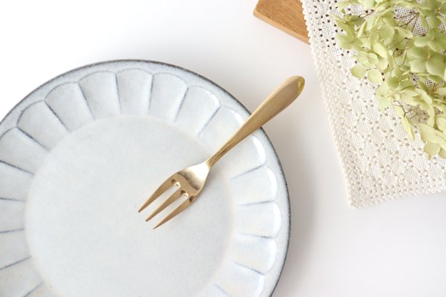 brass dessert fork