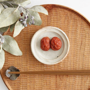 Furutani Seitosho Round Sauce Plate White