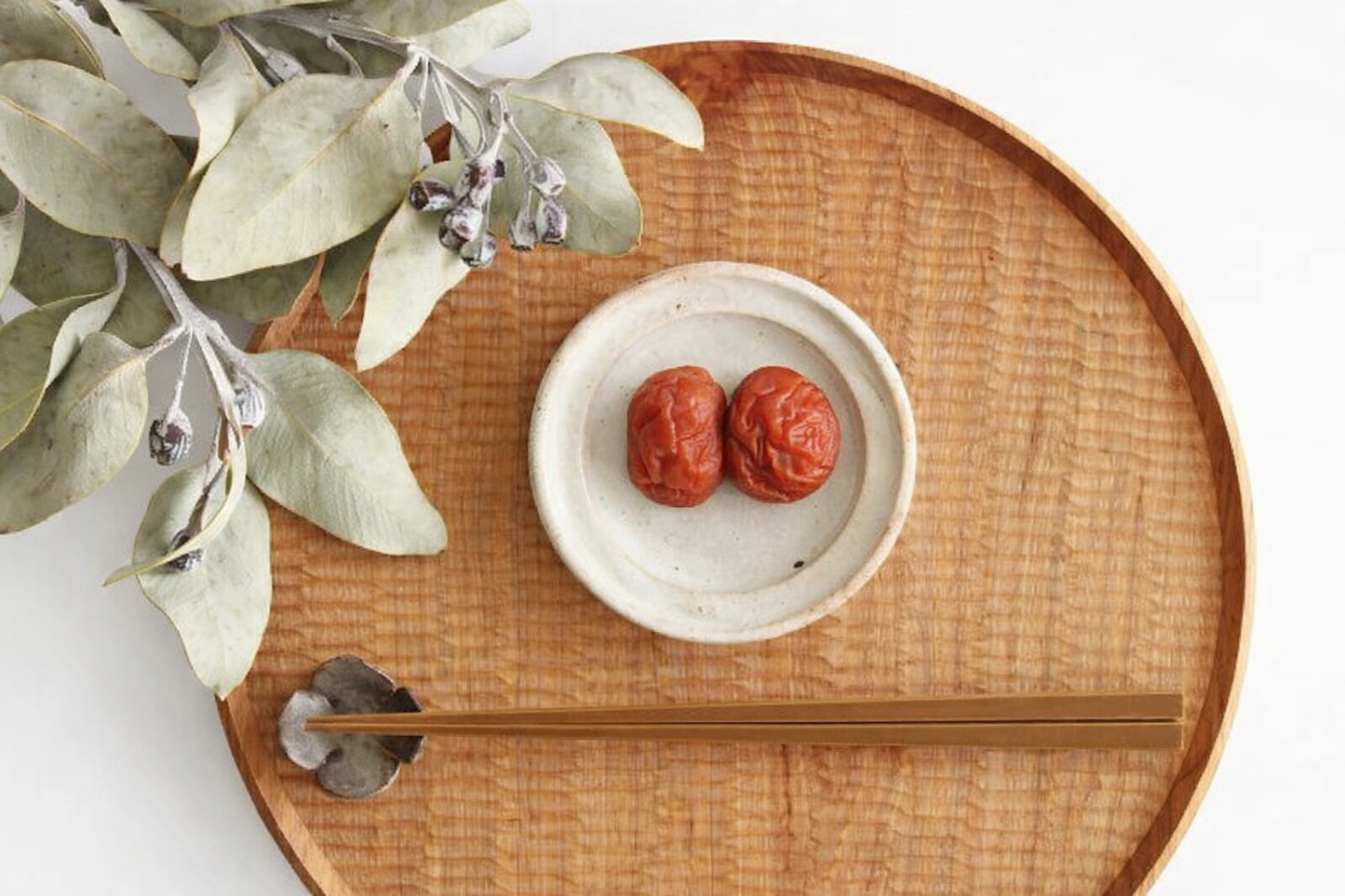 Furutani Seitosho Round Sauce Plate White