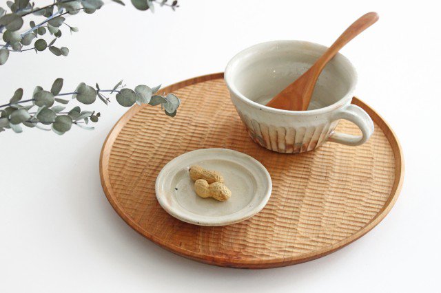 Tetsusan rimu bean plate pottery Furuya Seisho
