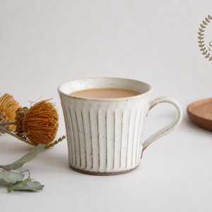 Mug White Shaving | Mino Ware