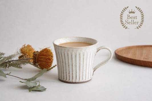 Mug White Shaving | Mino Ware