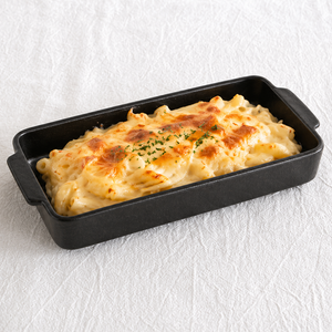 Square Deep Plate Gratin Dish Black | Banko Ware