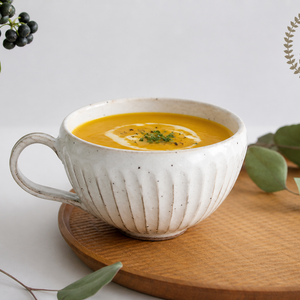 Soup Cup White Shaved | Mino Ware