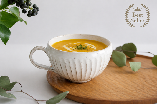 Soup Cup White Shaved | Mino Ware