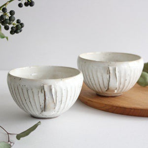 Soup Cup White Shaved | Mino Ware