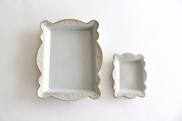 sen Frame Square Plate Large | Hasami Ware