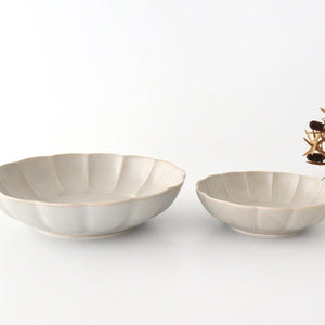 Koyo Kiln Chrysanthemum-shaped Small Bowl White | Kobachi Arita Ware