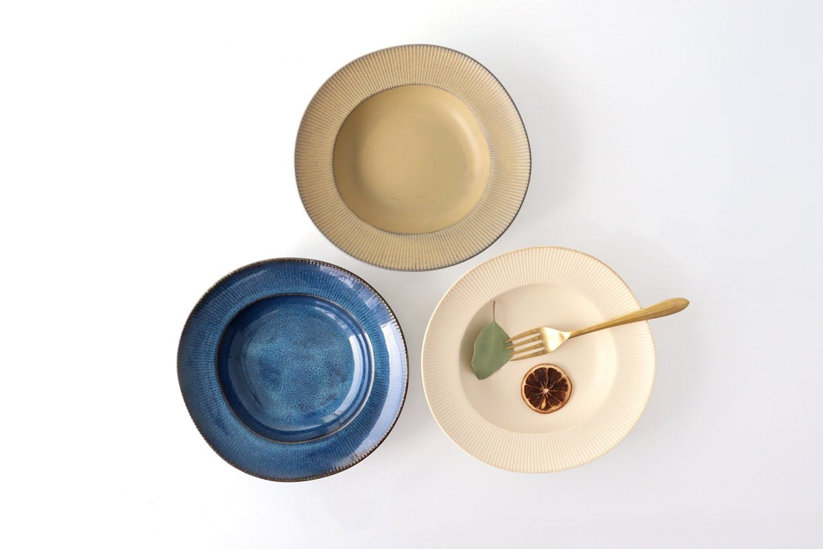 ORLO Pasta Plate Indigo Blue | Mino Ware