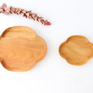 Aizawa Wood Crafts KITO Small Oval Plate Sakura