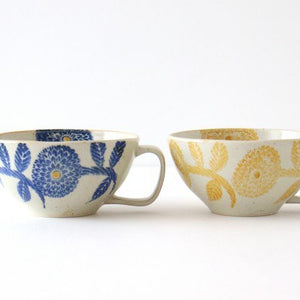 Soup Cup Blue Dahlia | Hasami Ware