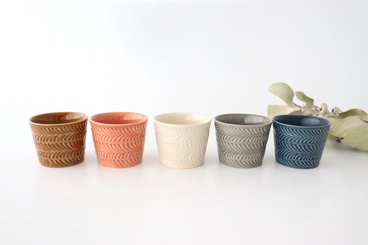 Cup denim pottery rosemary Hasami ware