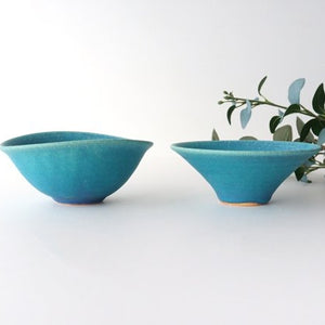 Turkishｰblue Bowl | Serving Bowl Shigaraki Ware