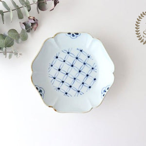 Flower-shaped Plate Shippo Pattern | Arita Ware