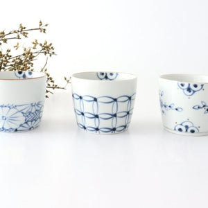 Soba Choko Chrysanthemum Pattern | Free Cup Arita Ware