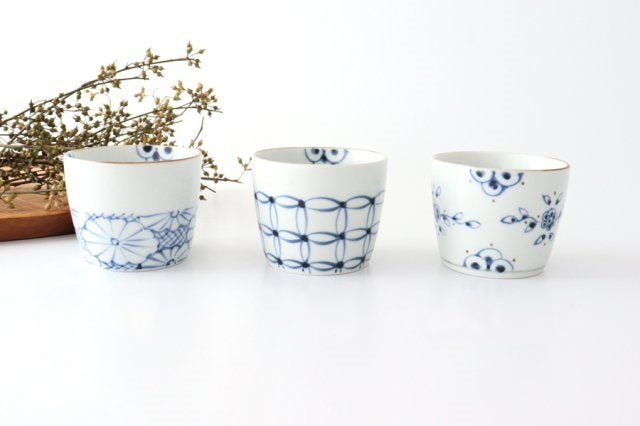 Soba Choko Chrysanthemum Pattern | Free Cup Arita Ware