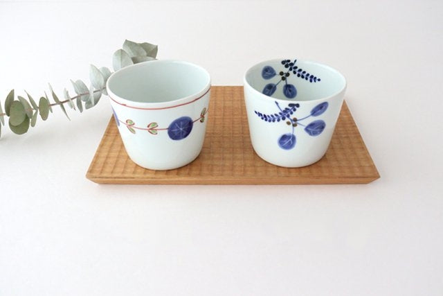 Koyo Kiln Soba Choko Tree Leaves | Free Cup Arita Ware