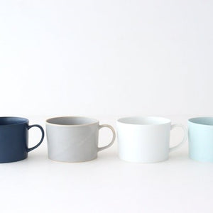 Soup Mug Greige Porcelain Hasamiyaki